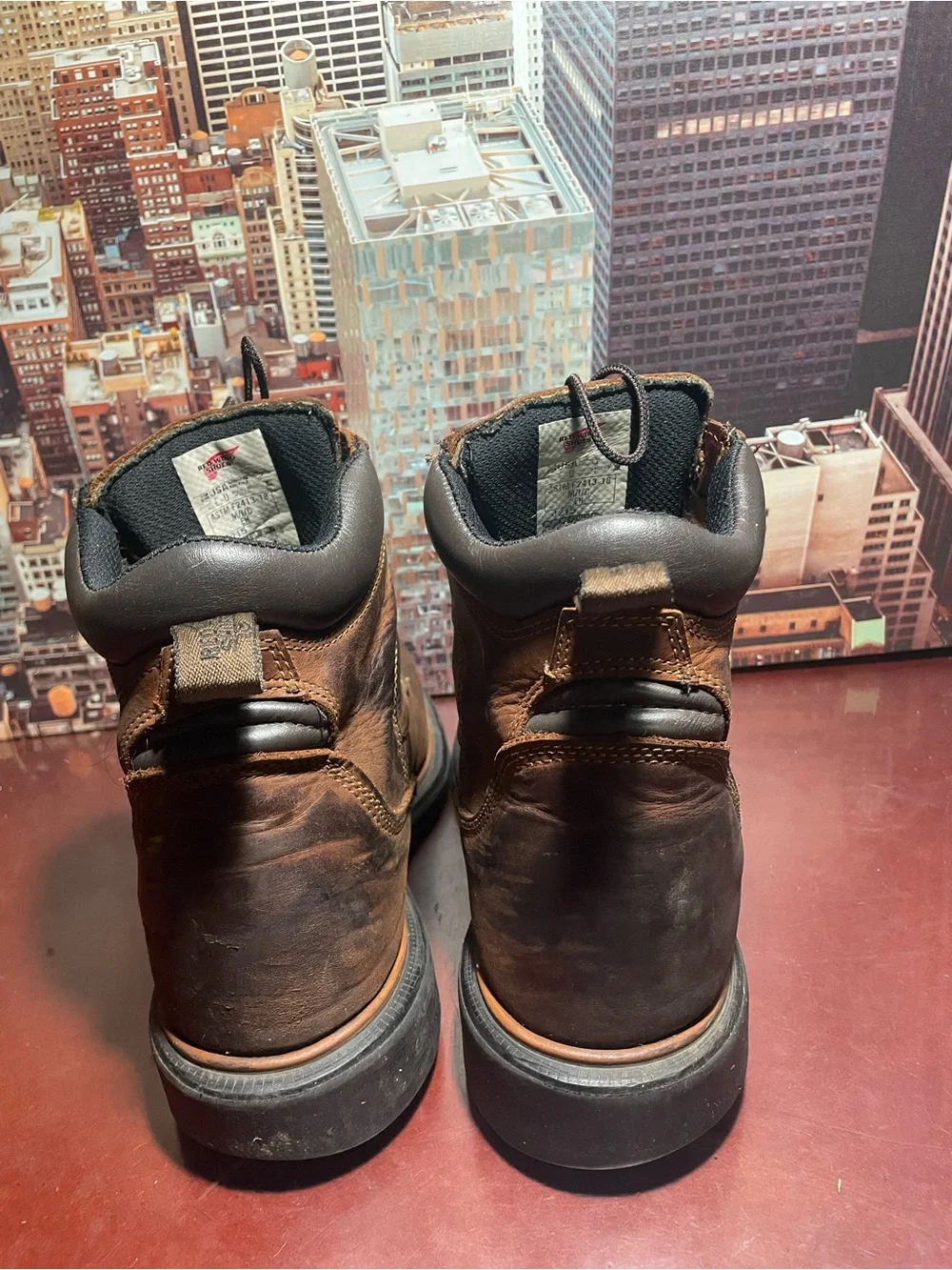 Red Wing Men's Dynaforce  Waterproof Steel Toe Boot 4215 Made USA Sz 11.5